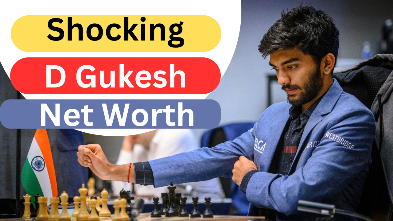 d gukesh net worth