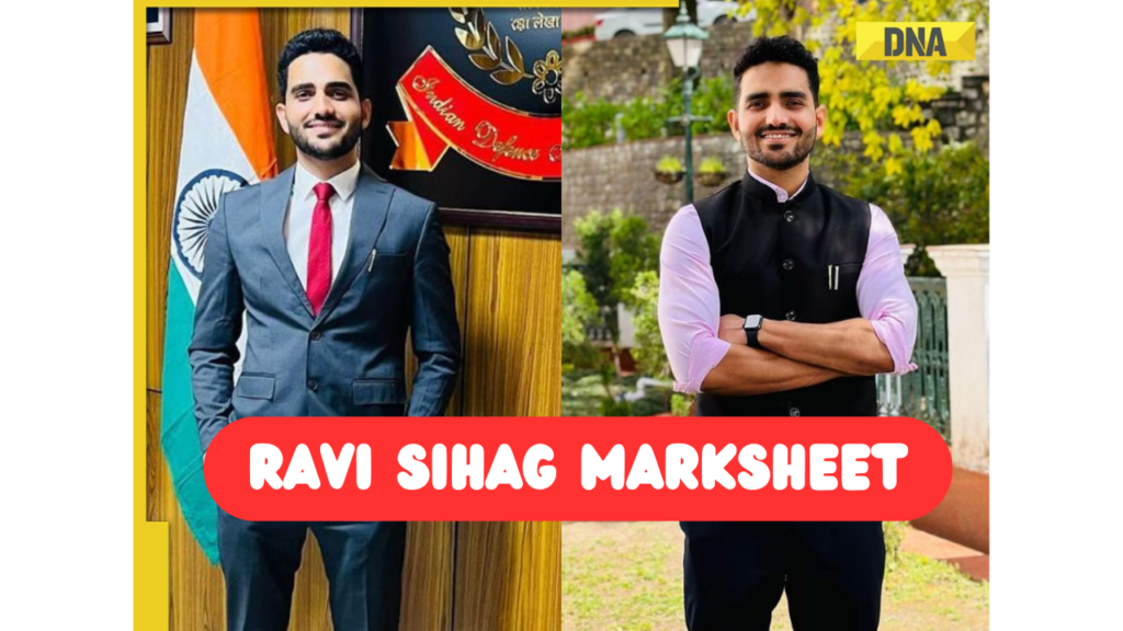 Ravi Sihag IAS Marksheet